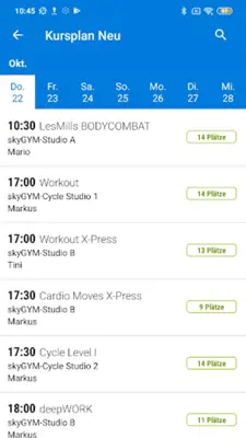 myFitApp android App screenshot 3